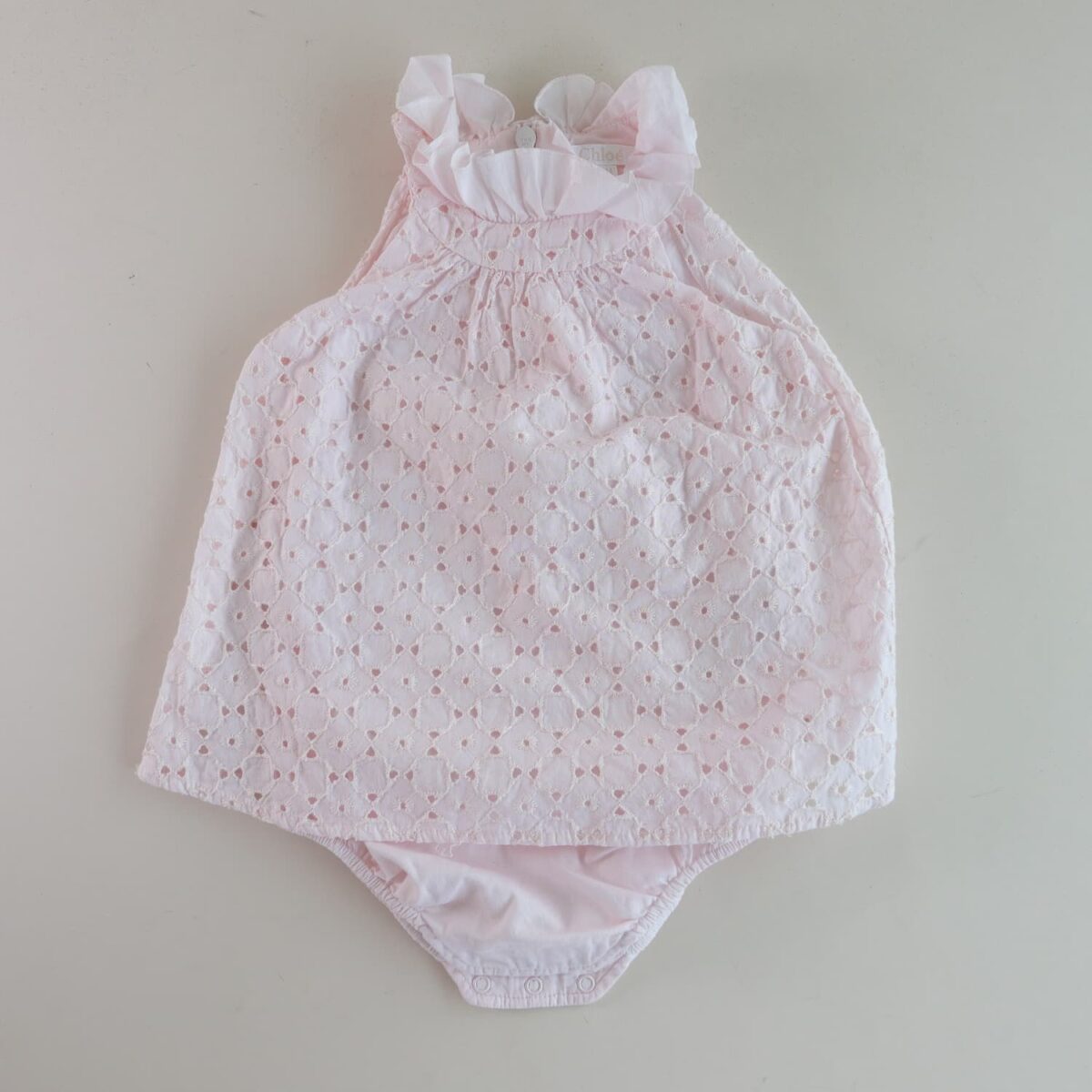 VESTIDO ROSA SIN MANGAS