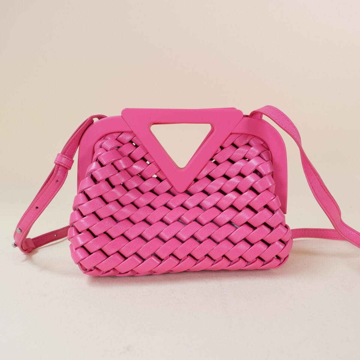 BOTTEGA VENETA POINT TRIANGLE BAG